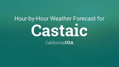 Castaic weather hourly 60miles 0